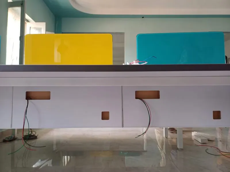 IITI Lab Tables — installed for Indian Institute of Technology (IITI)