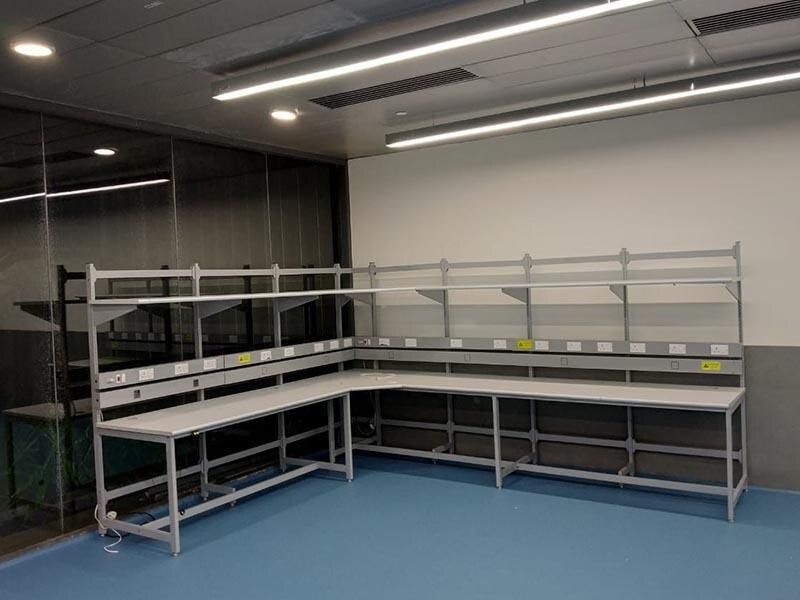 Laboratory workstations from the Sri Ranga Interior range
