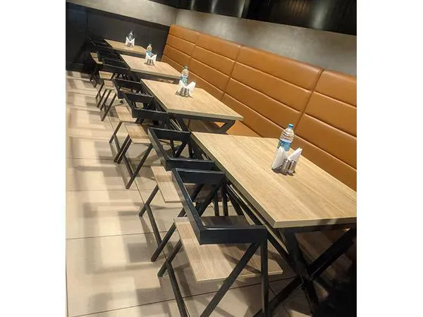 Restaurant Furniture manufactured by Sri Ranga Interior Modular Furnitures